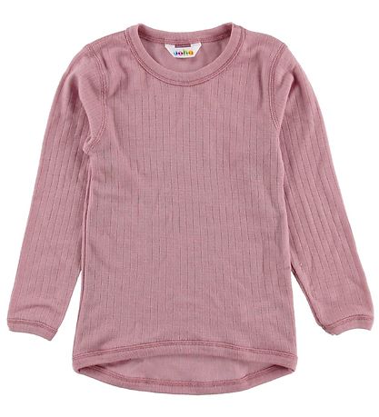 Joha Bluse - Uld - Støvet Rosa