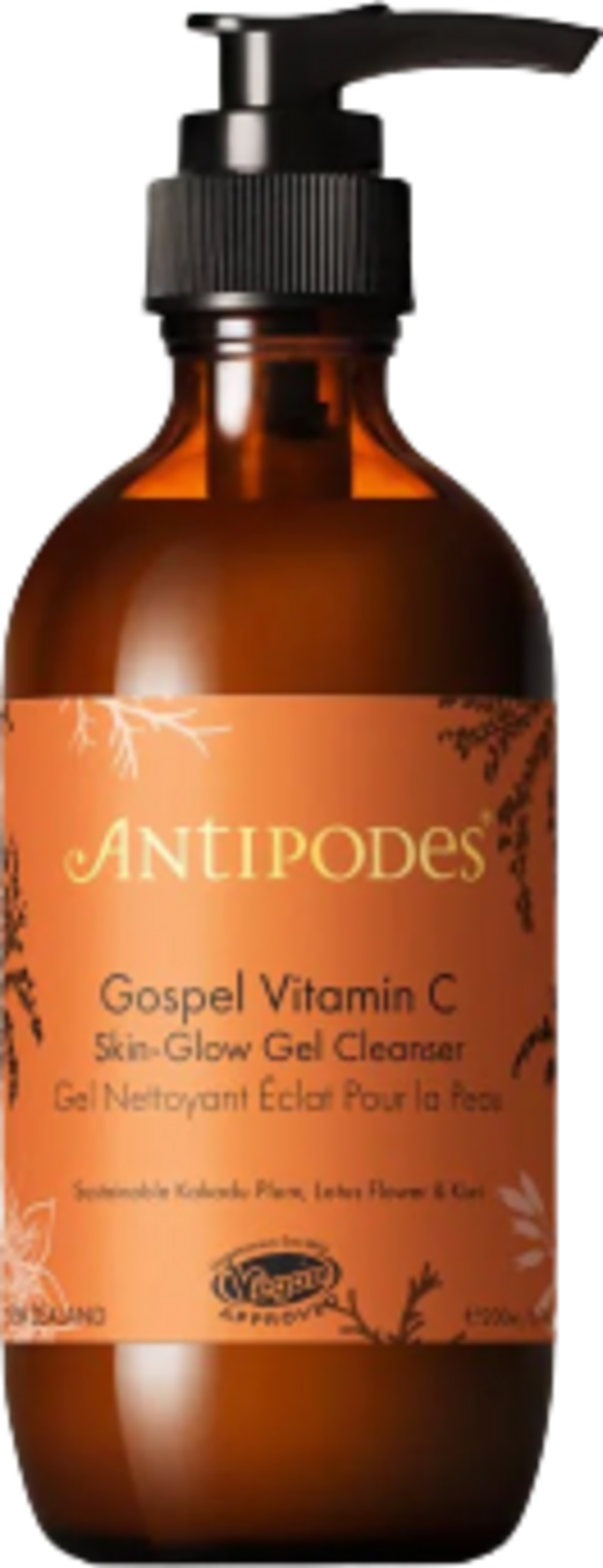 Antipodes  Gospel Vitamin C Skin-Glow Gel Cleanser, 200 ml