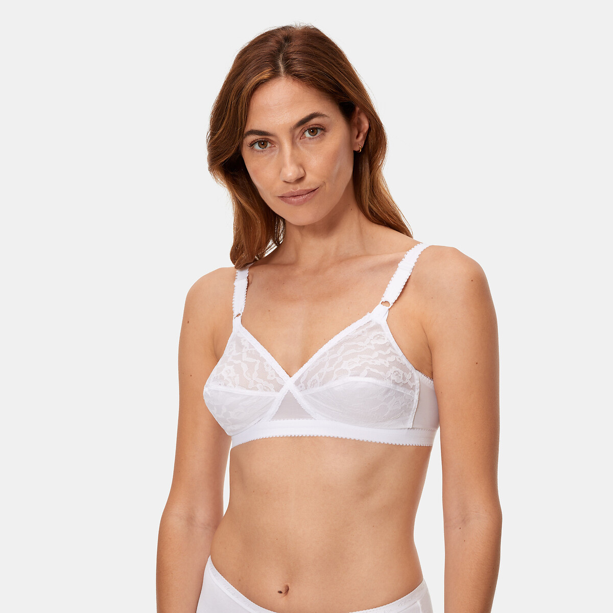 PLAYTEX<br>Sutiã sem aro com estampa de corações cruzados