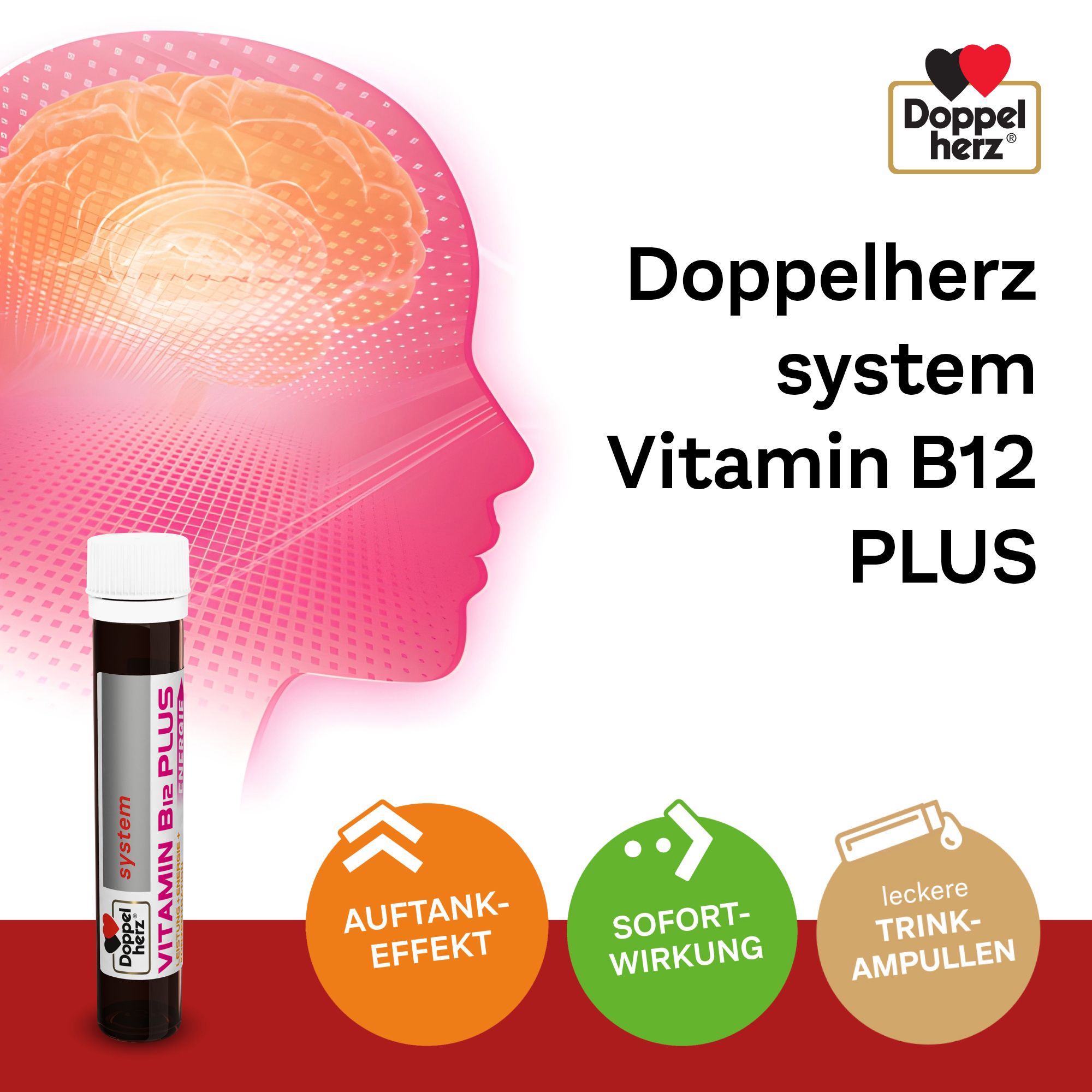Doppelherz® system Vitamin B12 PLUS Energie