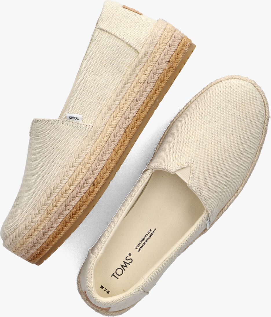 TOMS beige toms espadrilles valencia