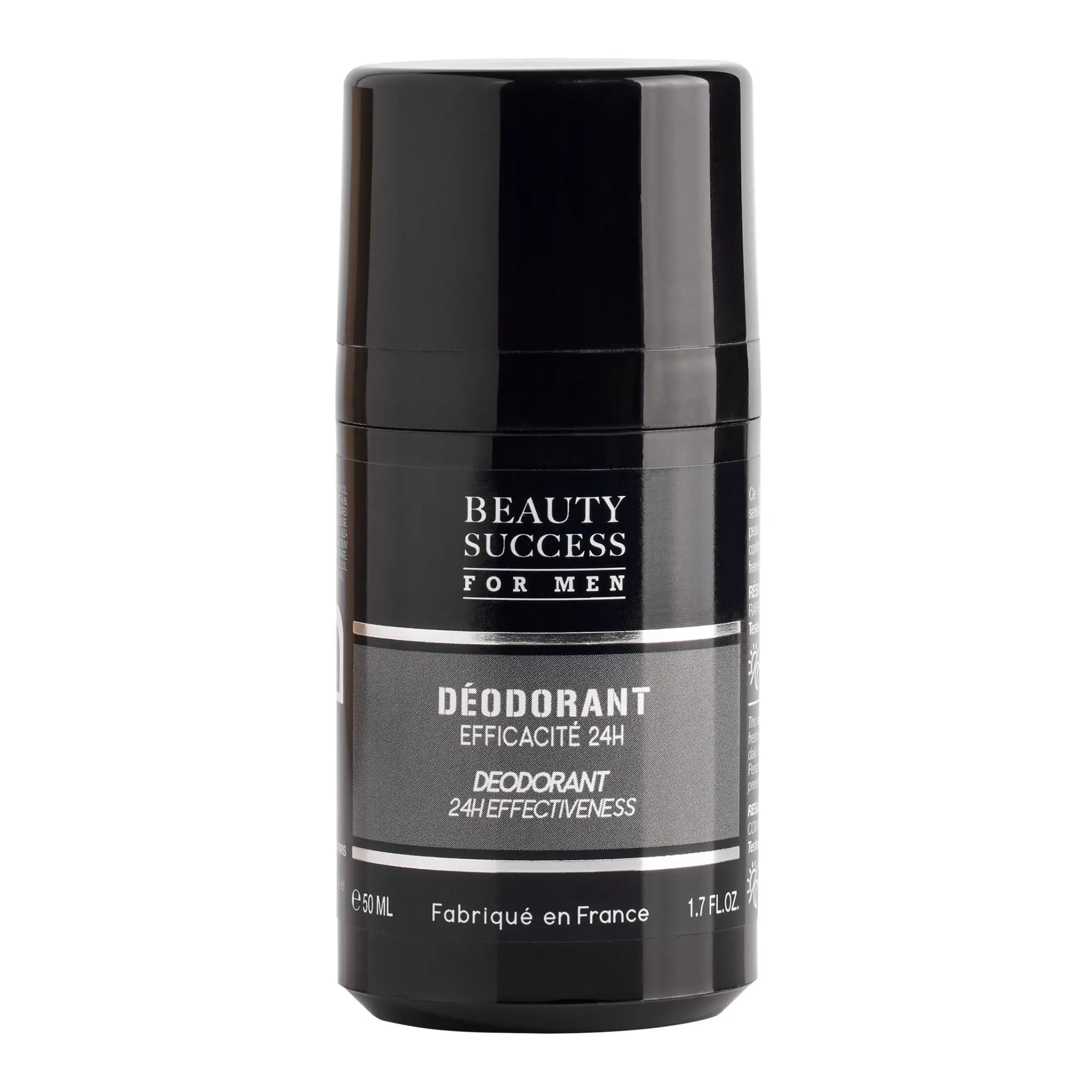 Beauty Success - For Men Déodorant Efficacité 24H Roll-On 50 ml - Déodorant homme