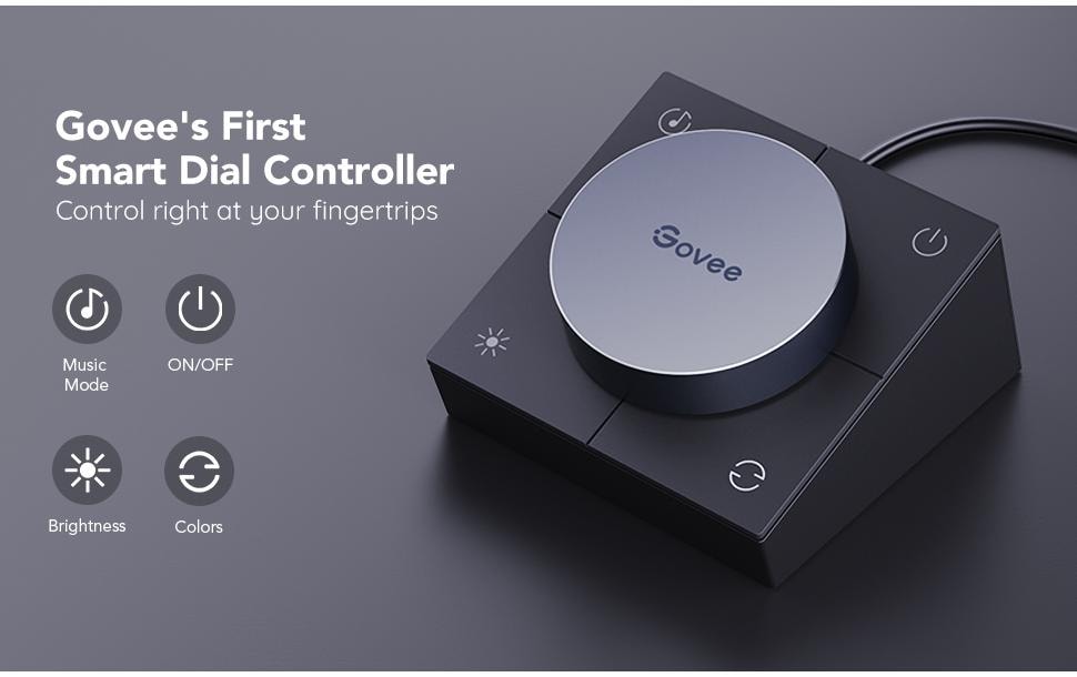 Gaming Lichtbalken mit Smart Controller, RGBIC, Wi-Fi + BTSmarte Lichtbalken