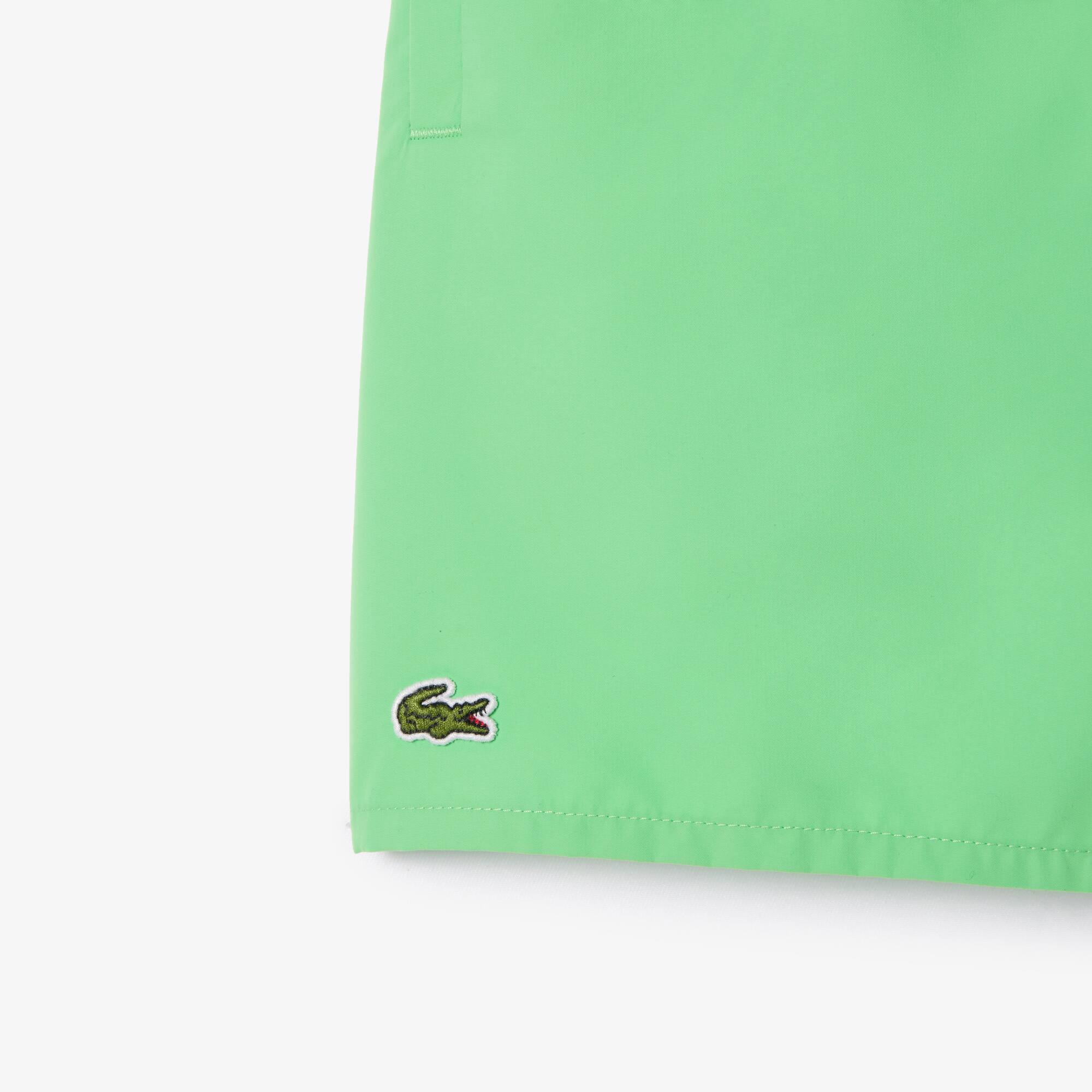 Short de bain Garçon uni à séchage rapide Maillots De Bain - Vert - Lacoste - Garçon