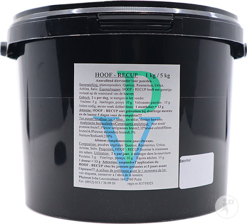 Hoof Recup Aliment Complémentaire Pour Chevaux 1kg