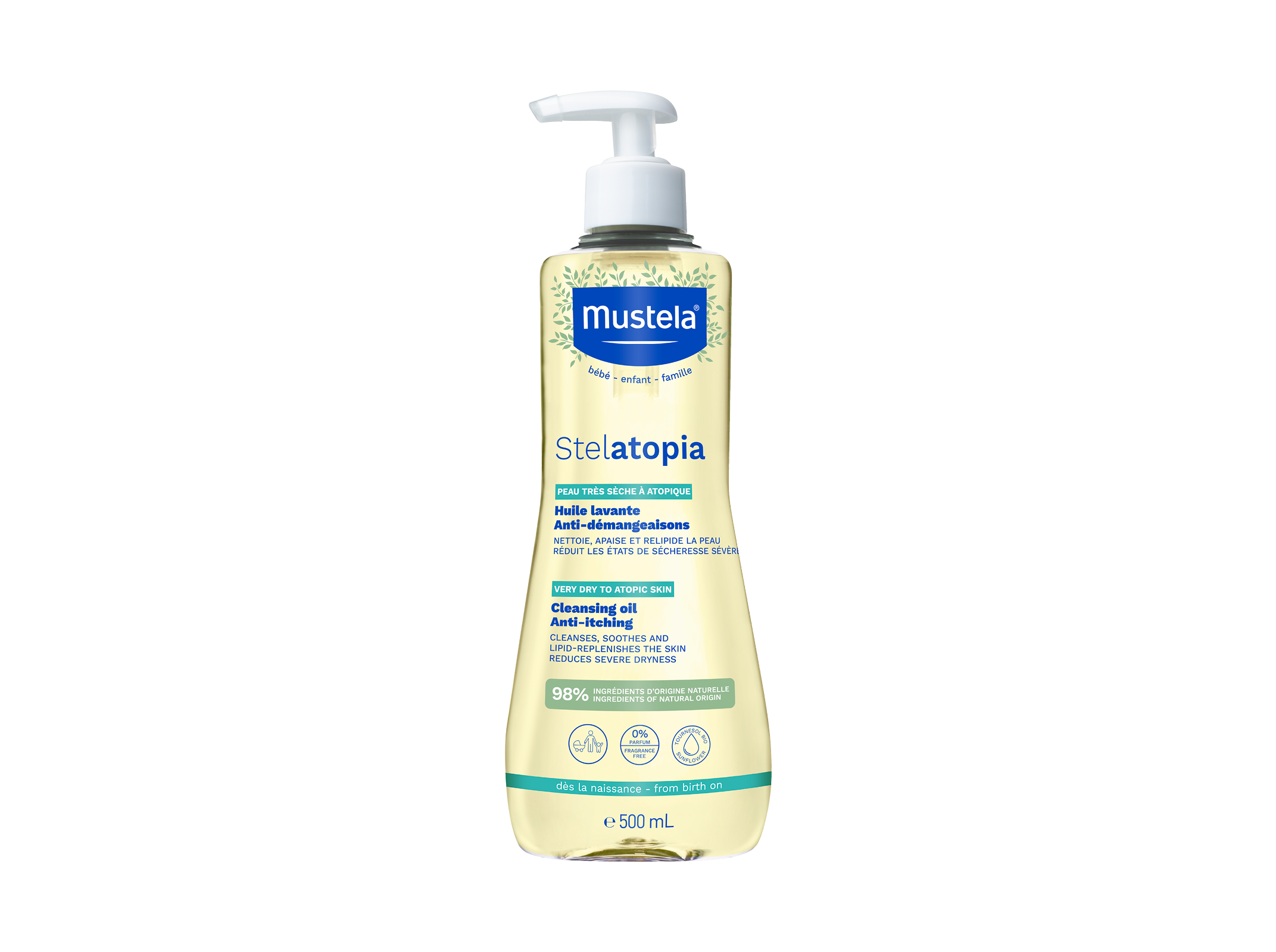 OLEO BANHO MUSTELA STELATOPIA 500ML