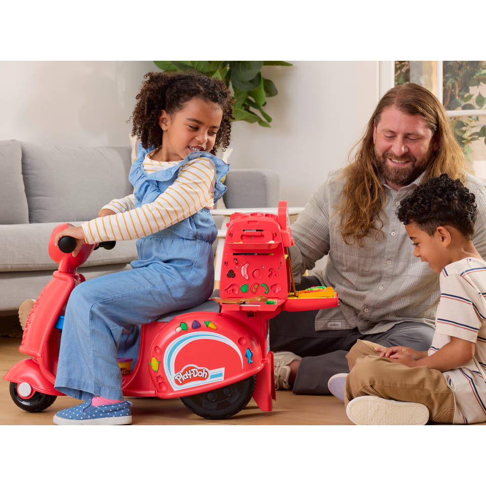 Play-Doh pizzabezorgscooter kleiset