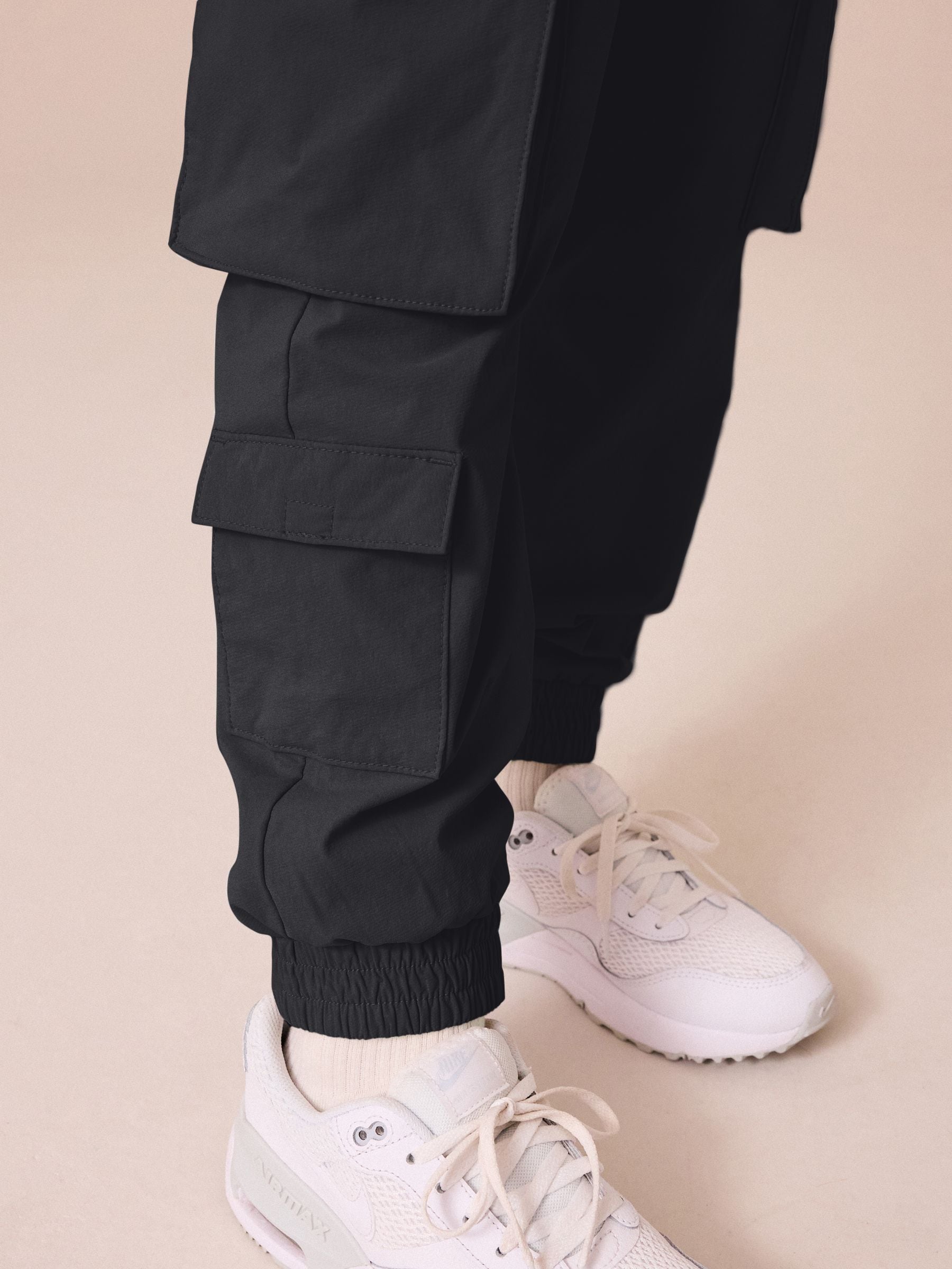 Zwart - Cargo Premium putty-broek (3 - 16 jr)
