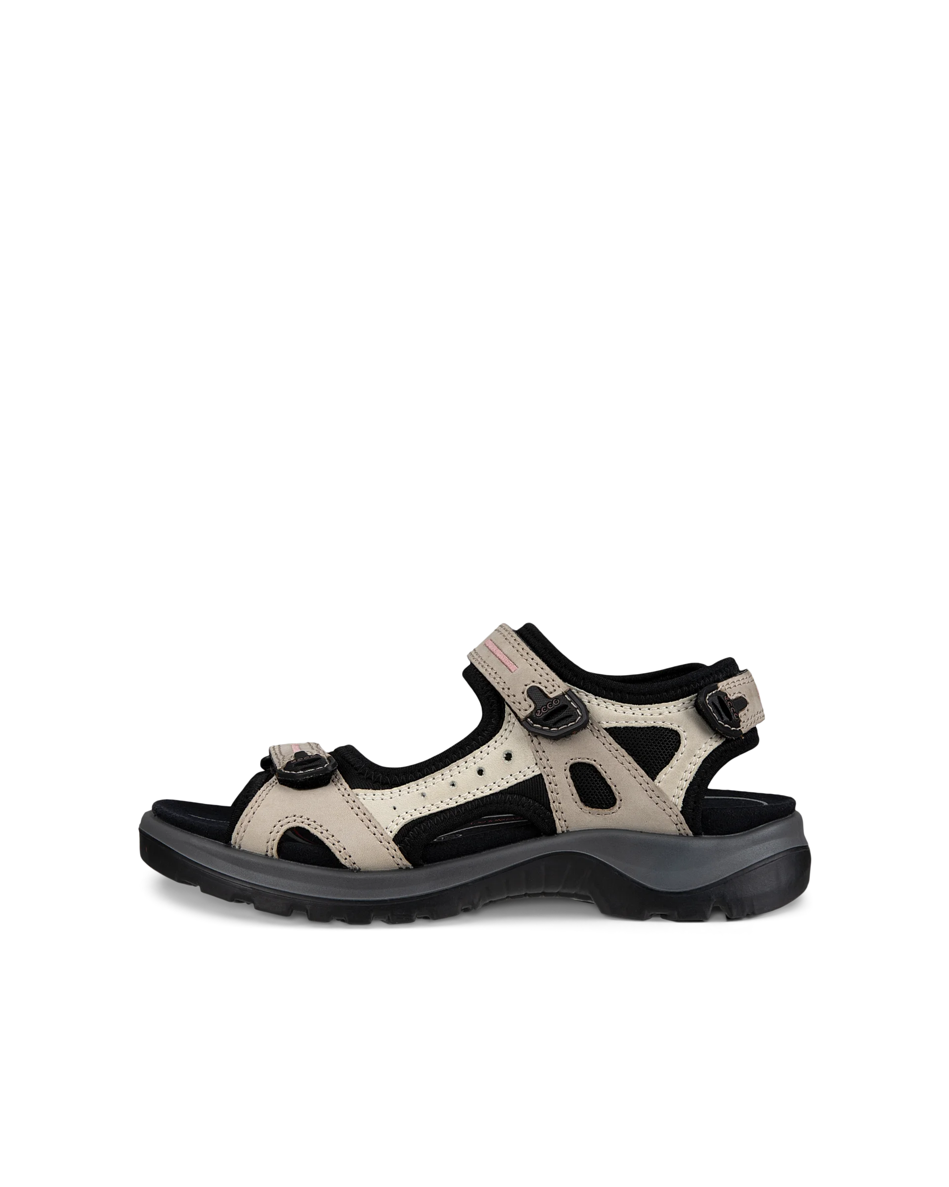 ECCO OFFROAD Damen Trekkingsandale aus Nubukleder Beige