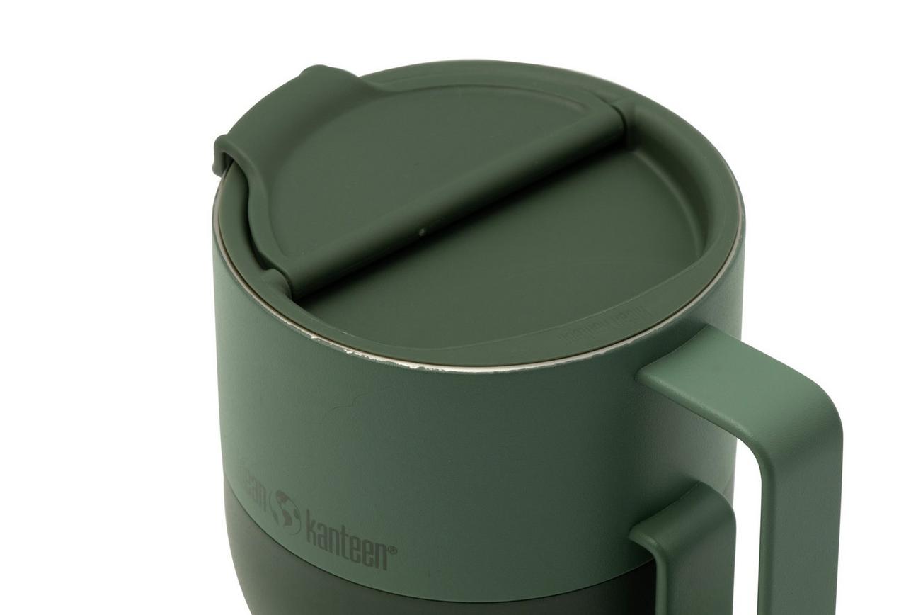 Klean Kanteen Insulated Rise Mug 1010194 mok met flip deksel, Sea Spray, 399 ml