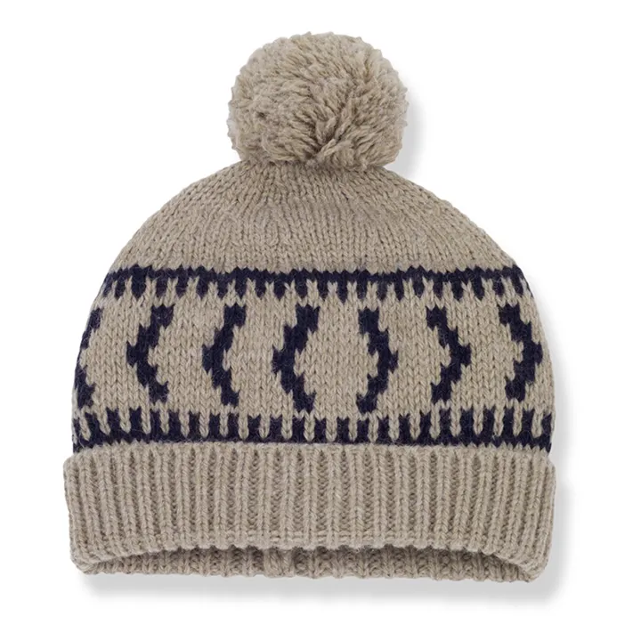 1+ in the family Bonnet Pompon Jacquard Nadja | Taupe