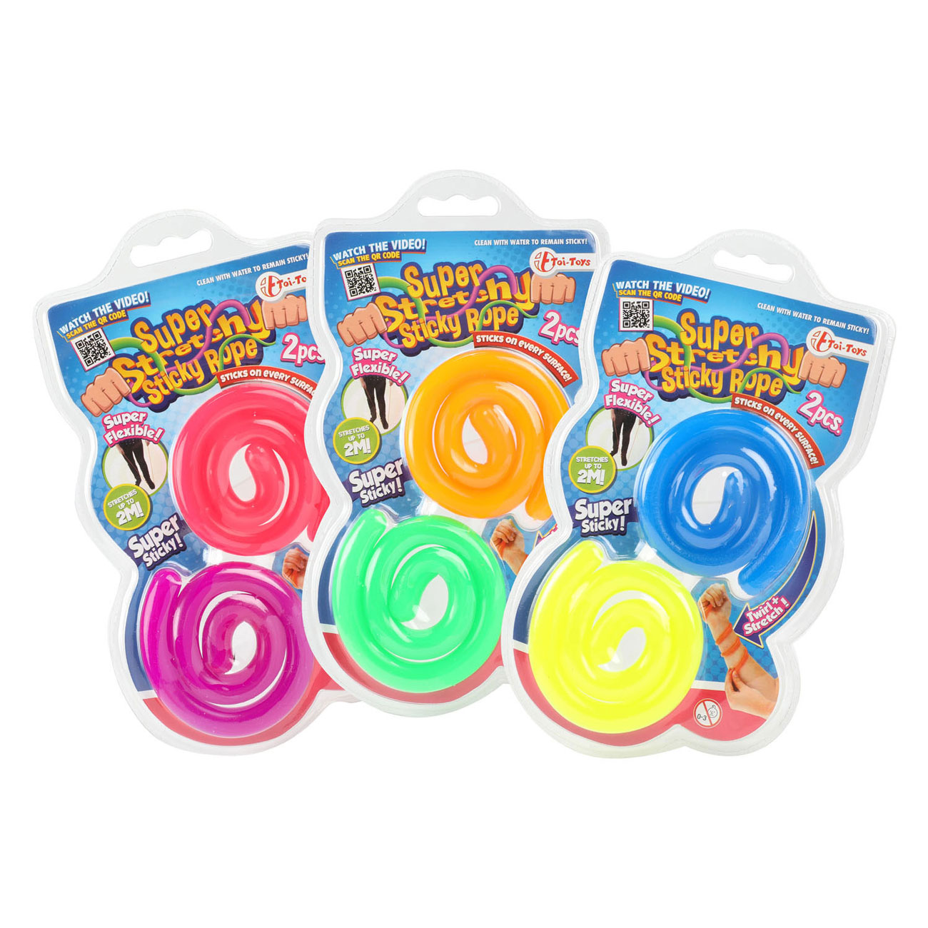 Sticky Stretch Ropes, 2st.