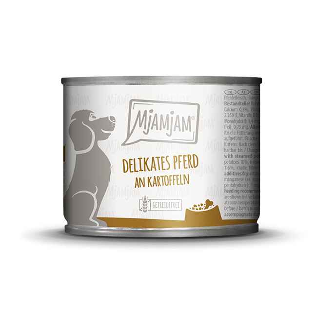 delikates Pferd an gedämpften Kartoffeln