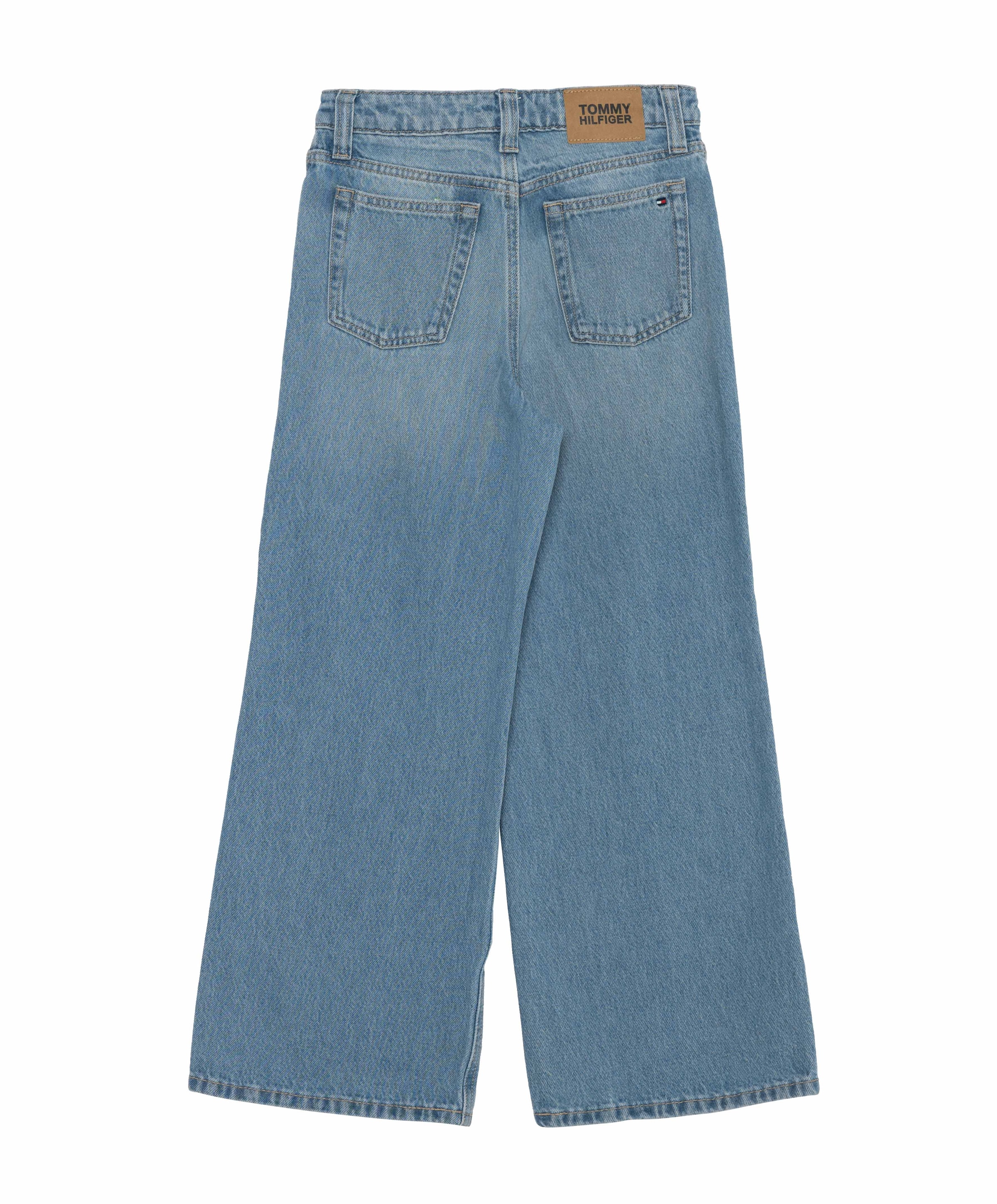 Tommy Hilfiger MABEL WIDE LEG LIGHT JEANS meisjes jeans blauw