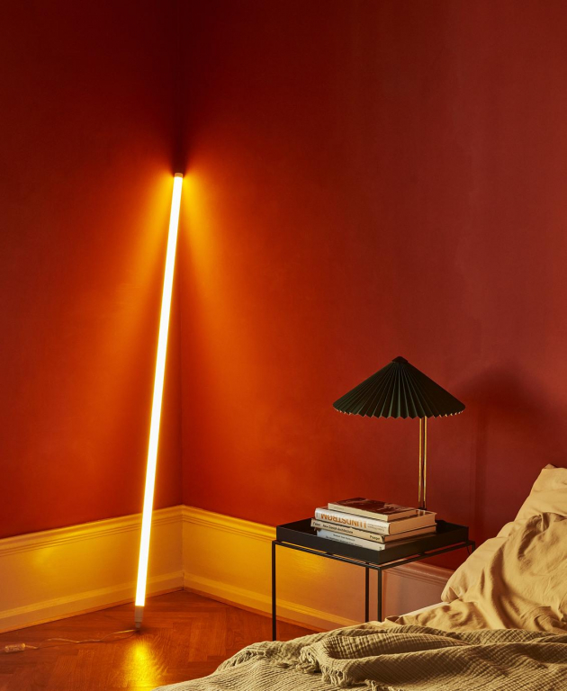 Hay Neon Tube LED lamp ijsblauw