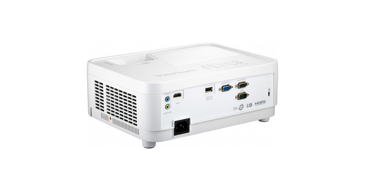 ViewSonicLS510W WXGA LED Projector  (Wit, 3000 ANSI Lumen, voor bedrijven en onderwijs)