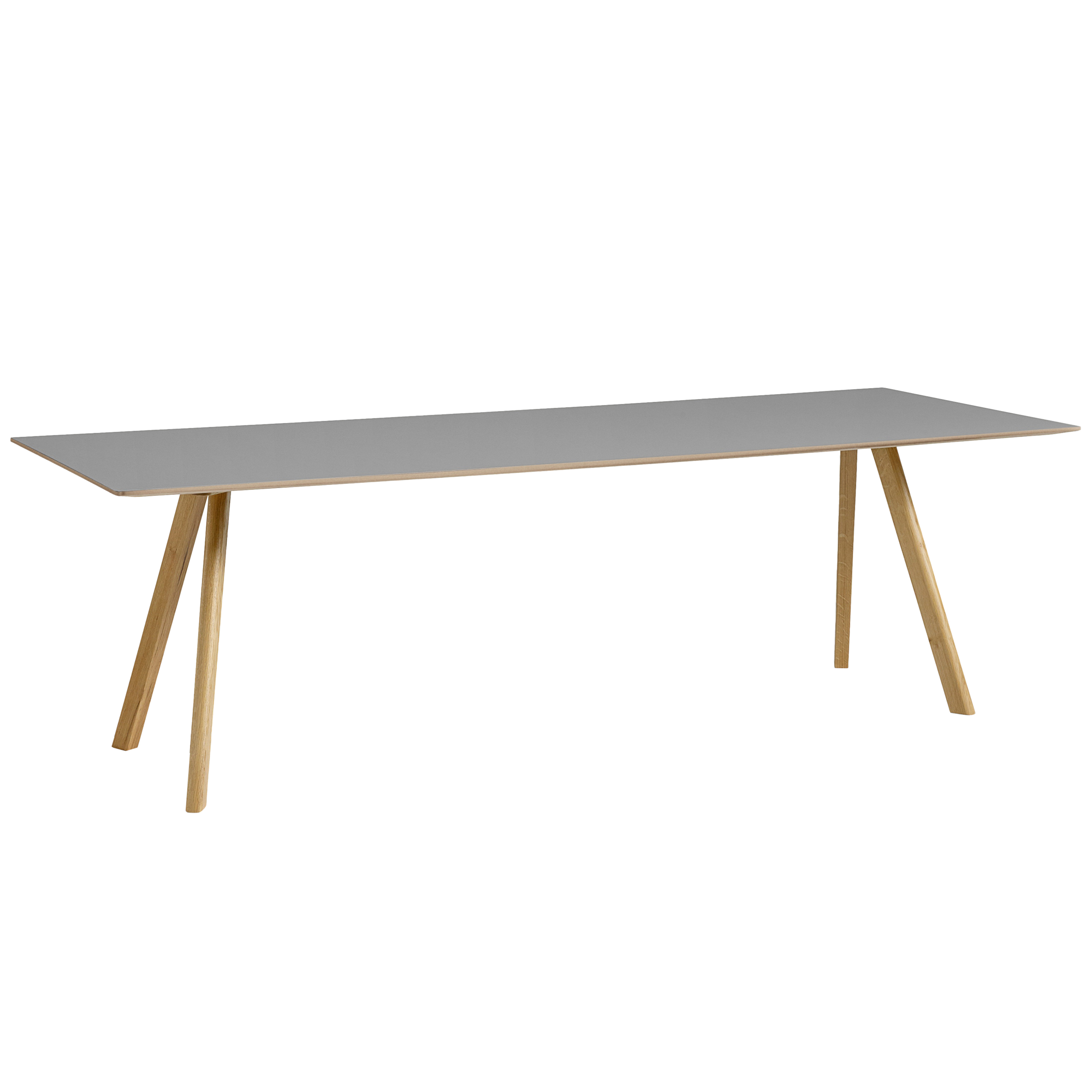 Eettafel CPH30 250x90 mat gelakt grijs