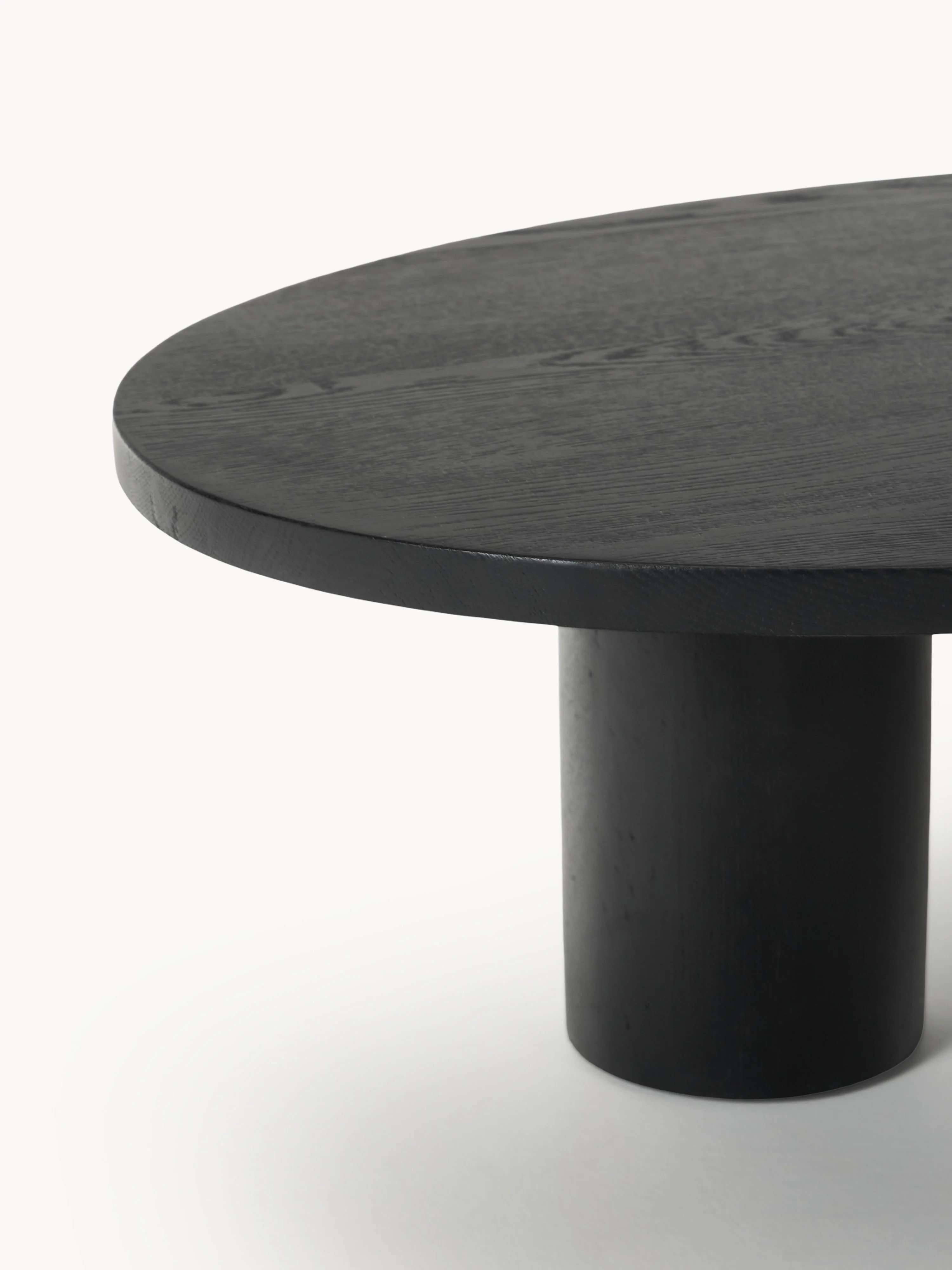 XL salontafel Didi van eikenhout in organische vorm