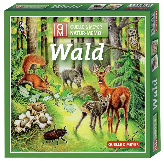 Quelle & Meyer Natur-Memo - Natur-Memo Wald (Spiel)