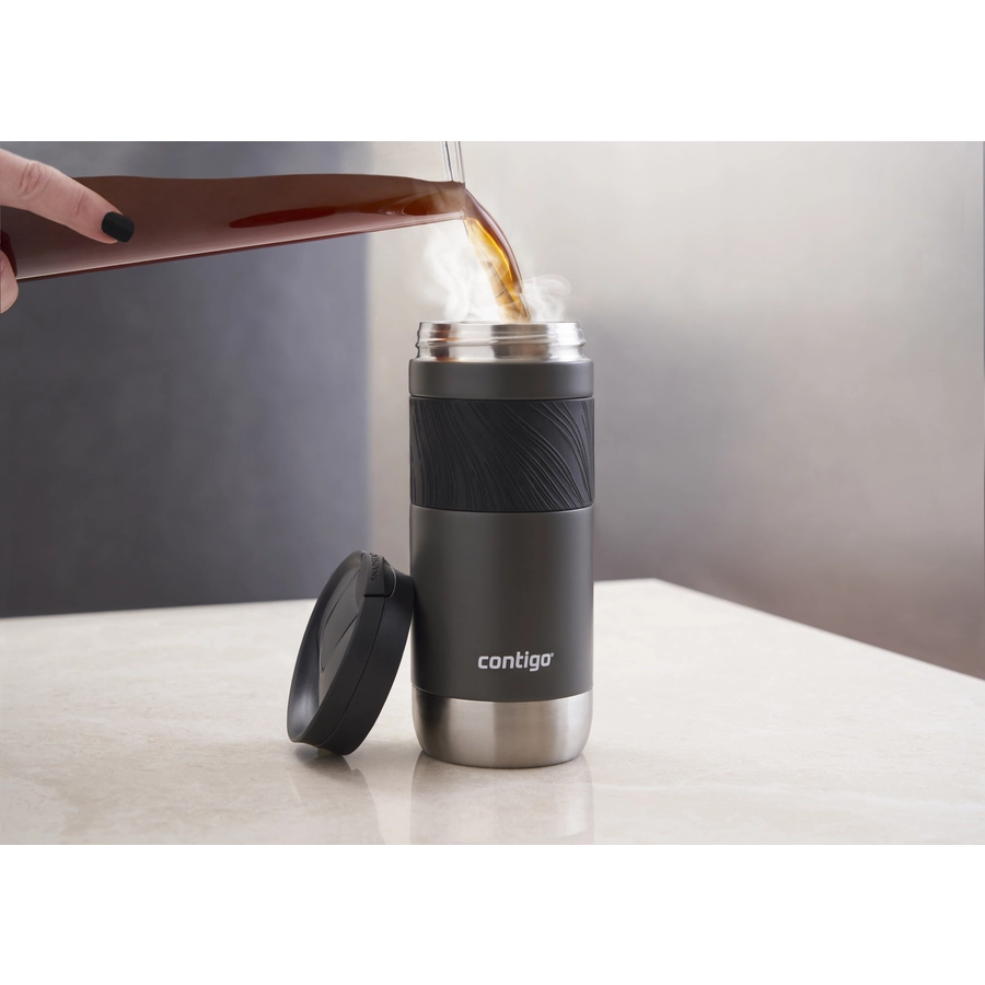 Contigo Thermobecher Byron Sake dunkelgrau
