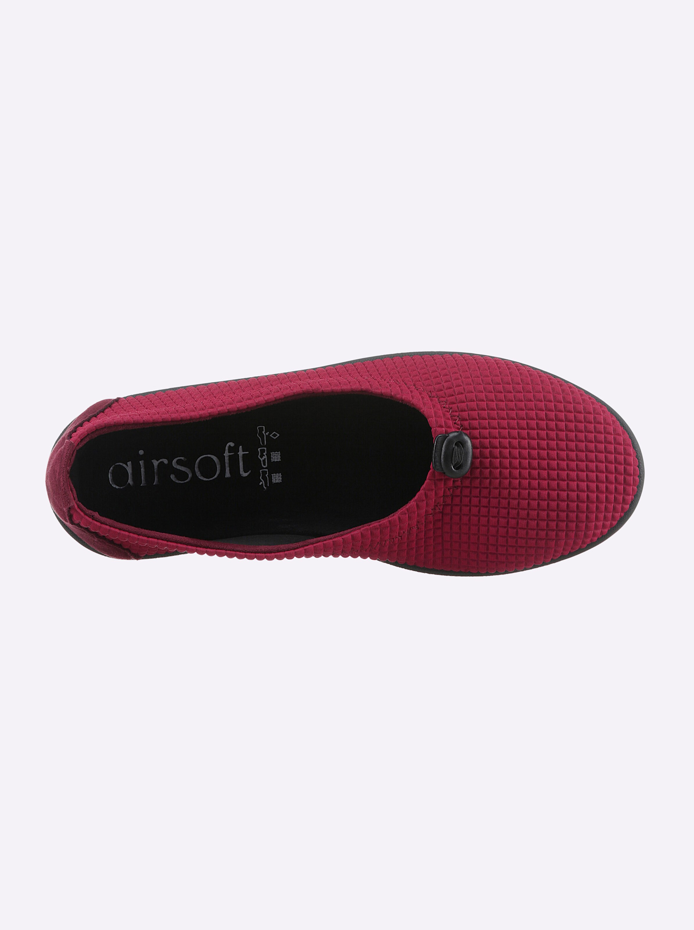 airsoft comfort+ Ballerina in rot