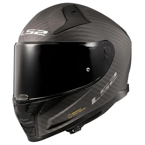 LS2 - Casque FF811 Vector II Matt Carbon Carbone / Mat