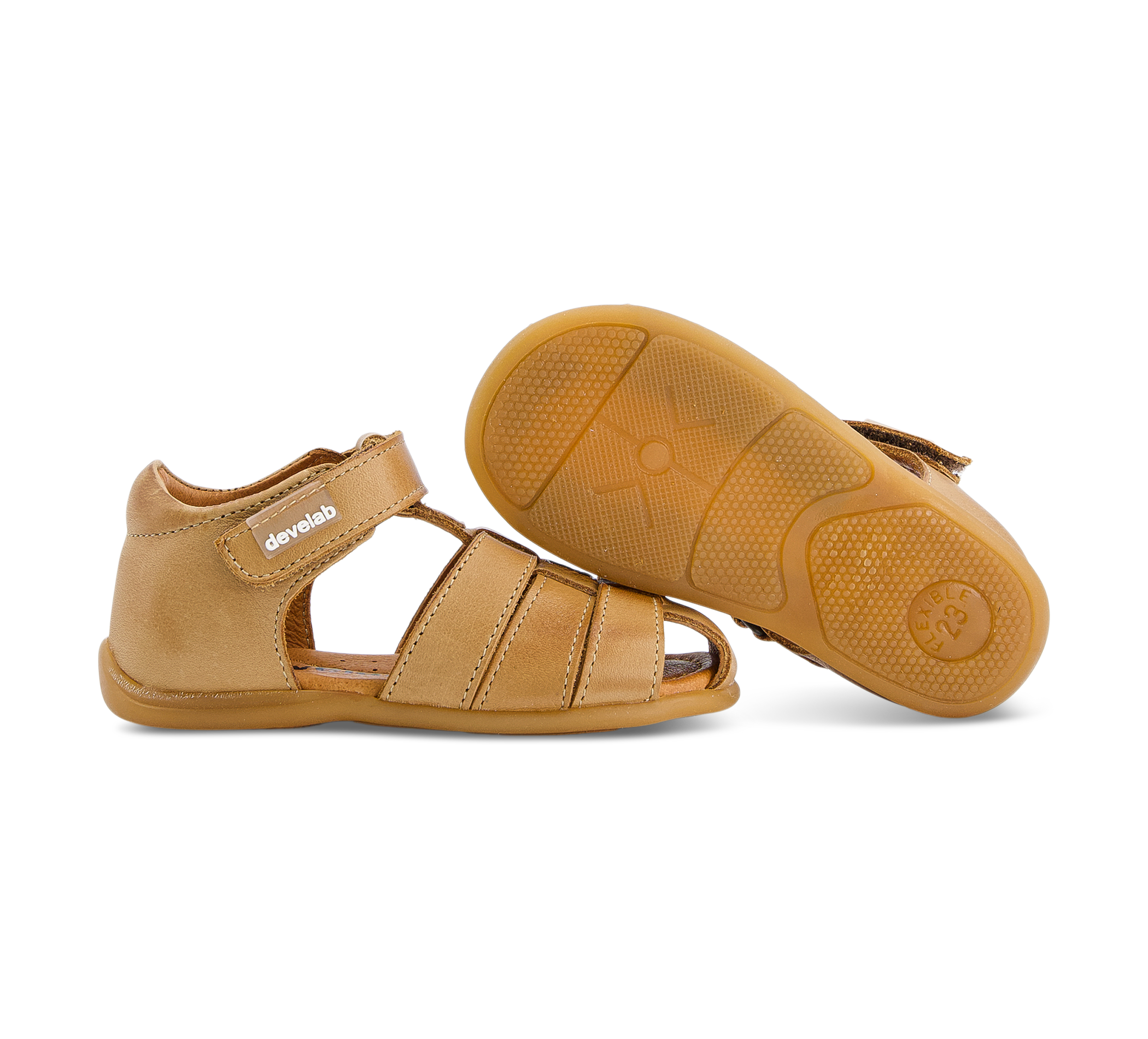 Develab Baby Sandal - Geschlossene Sandalen braun
