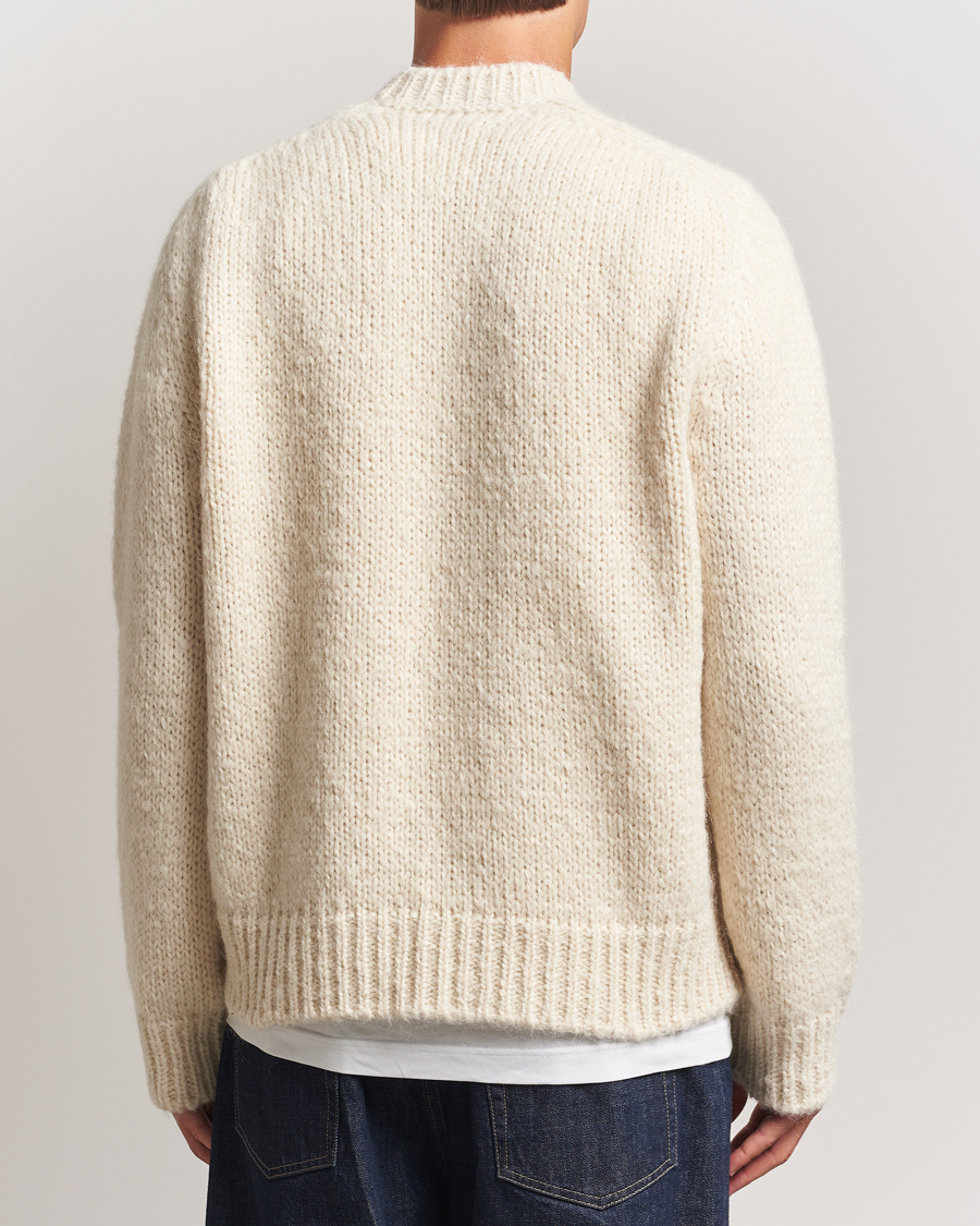 Jil Sander Mohair Sweater Chalk