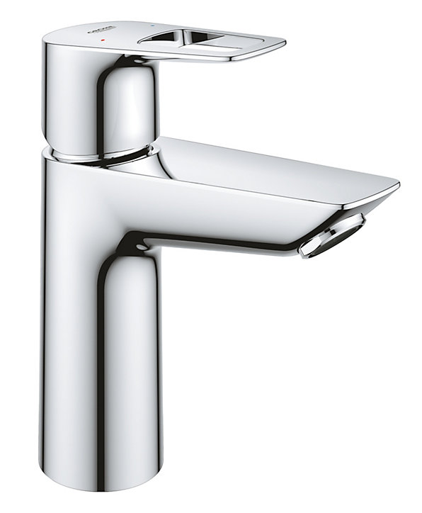 Mitigeur de lavabo Grohe Start Loop en métal coloris chromé