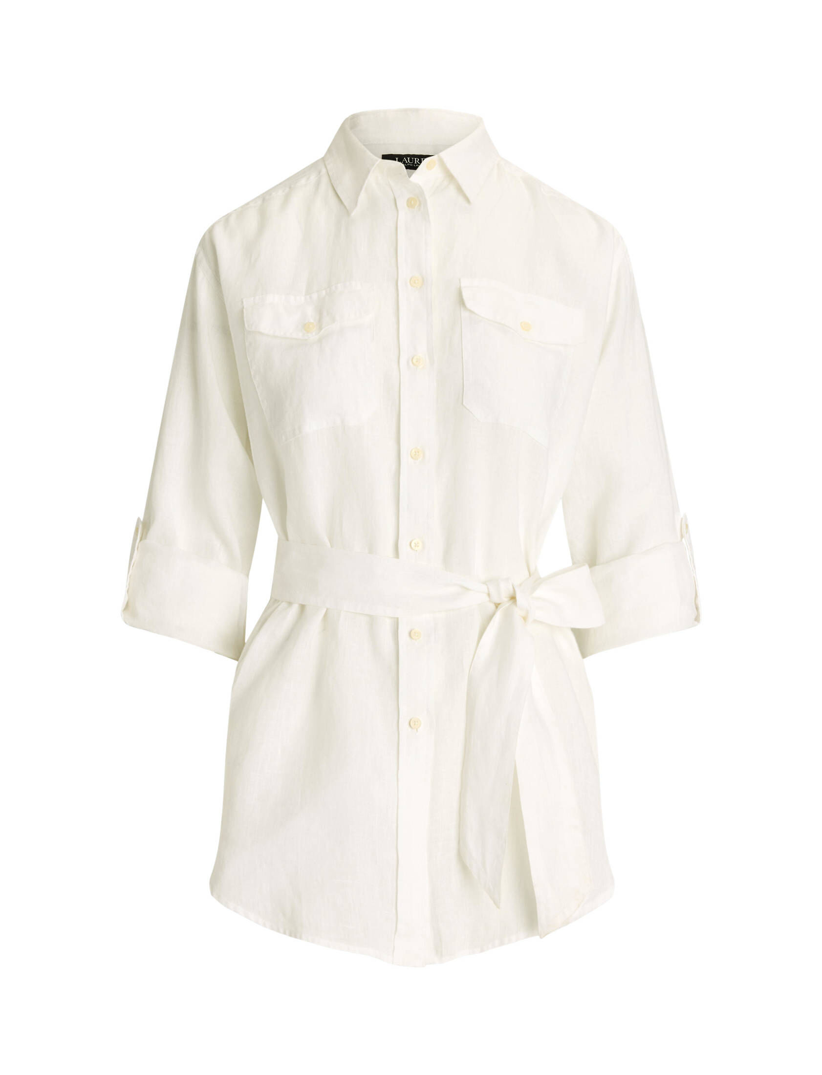 Polo Ralph Lauren| Damen Hemdbluse aus Leinen Relaxed Fit