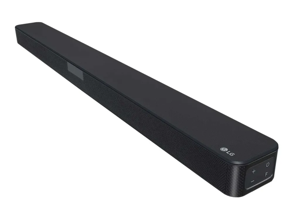 LG SN4 - Lydbarsystem - til TV - 2.1-kanal - trådløs - Bluetooth - App-kontrolleret - 300 Watt (Total) - sort