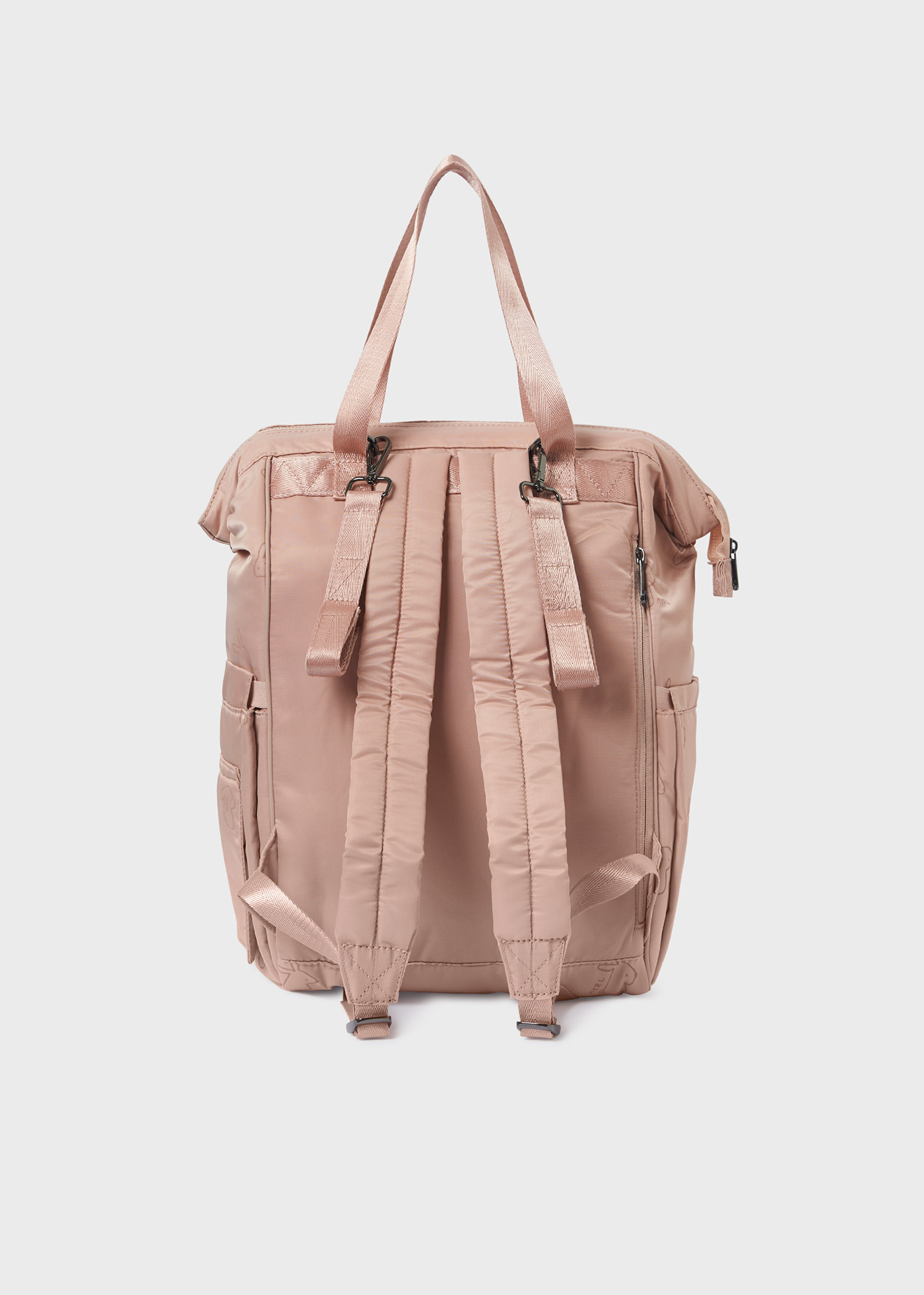 Mochila para bebê e trocador