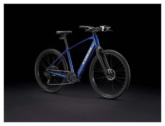 Vélo de Fitness Électrique Trek Dual Sport  2 Shimano Altus 9V 250 Wh 650 mm Bleu