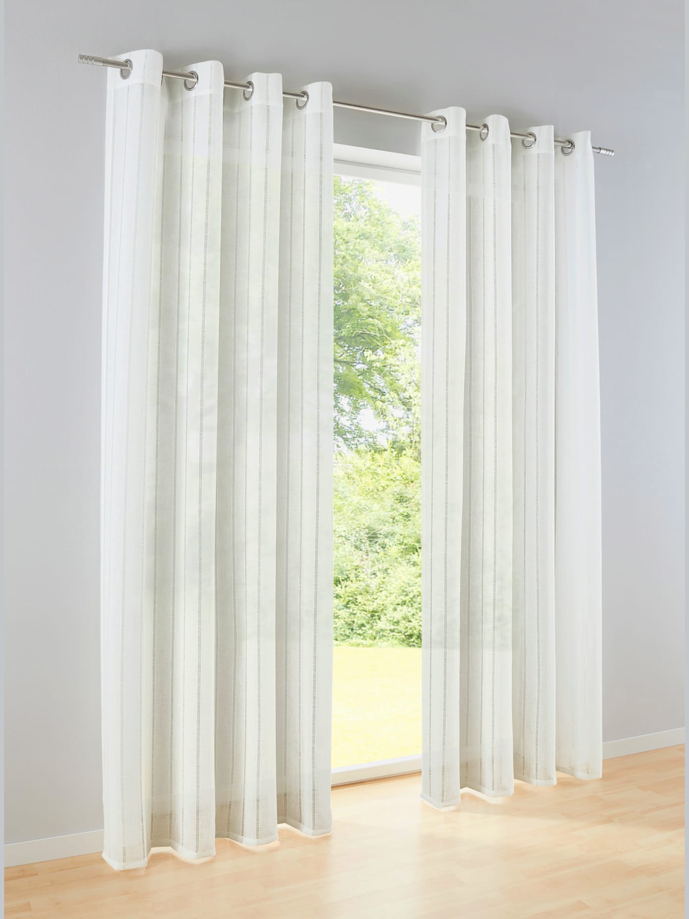 Store décoratif matière semi-transparente