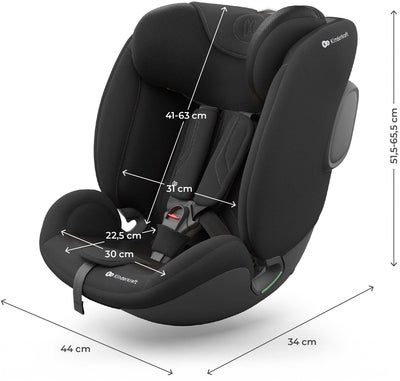 Kinderkraft I-FIX ENDURA SAFE Bilstol, Black