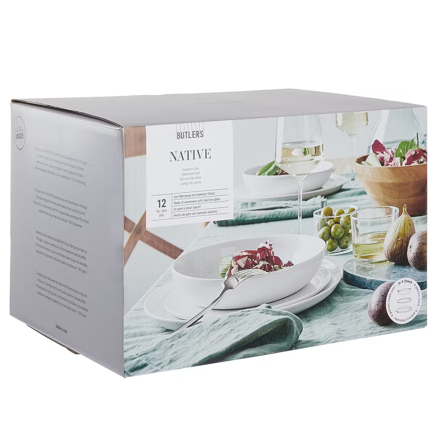 NATIVE Geschirr-Set 12-tlg.