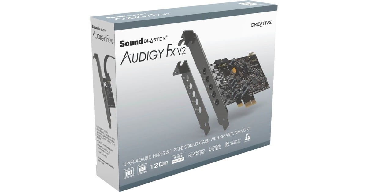 CreativeSound Blaster Audigy Fx V2 geluidskaart