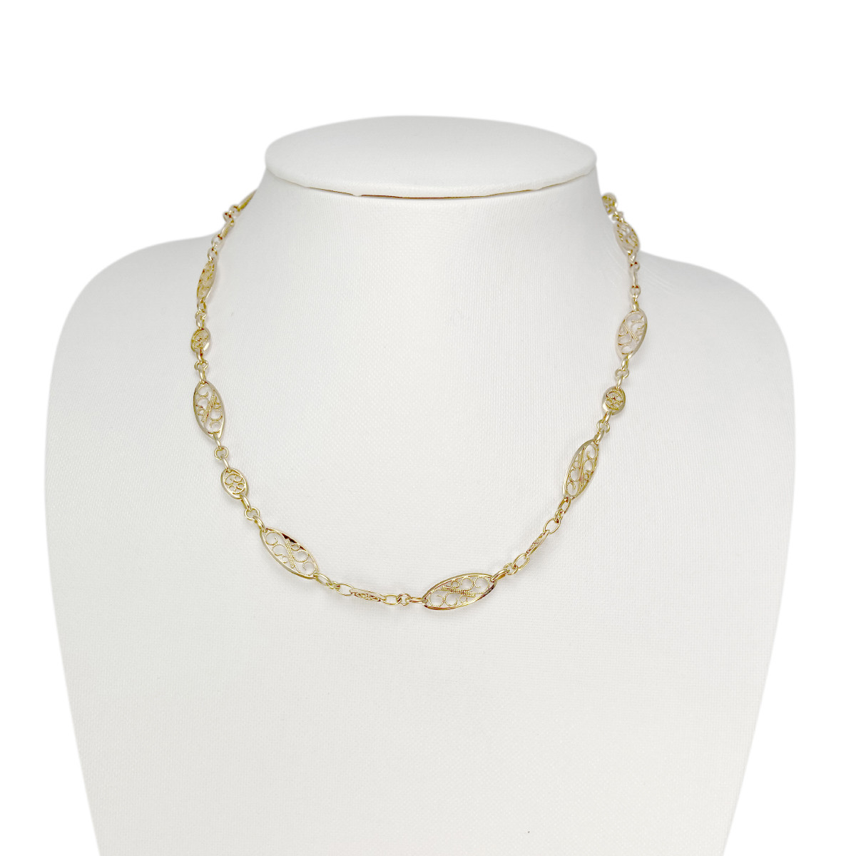 Collier d'occasion or 750 jaune 44 cm