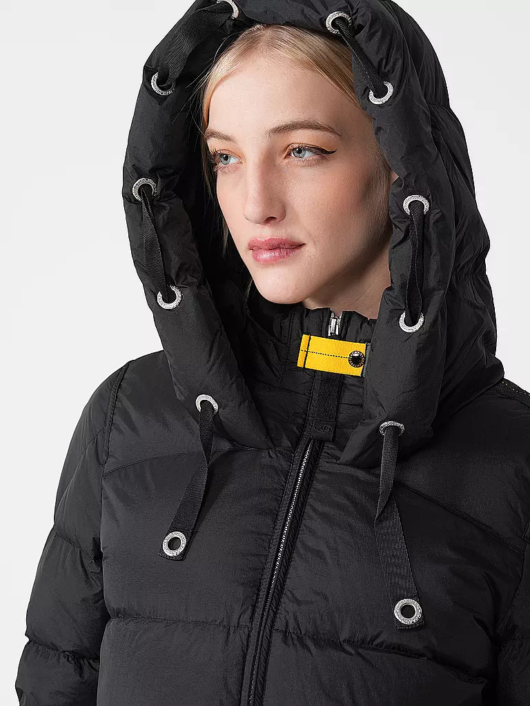 PARAJUMPERS Daunensteppmantel PANDA schwarz