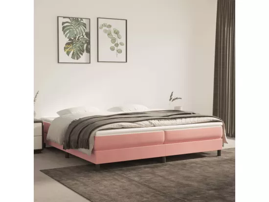 Sommier à lattes de lit Rose 200x200 cm Velours