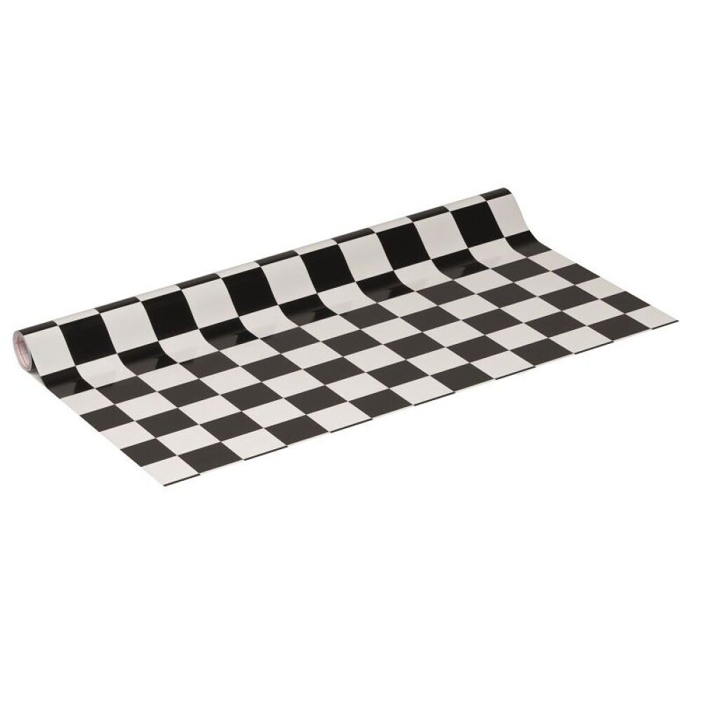 DEKORFOLIE D-C-FIX MONZA SJAKKRUTETE SELVKLEBENDE 45X200CM