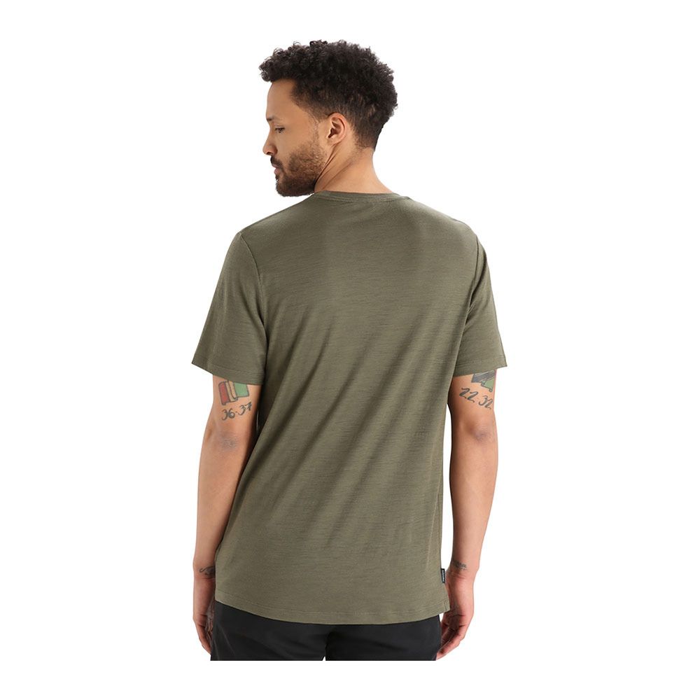 Icebreaker TECH LITE II - Tee-shirt Homme loden