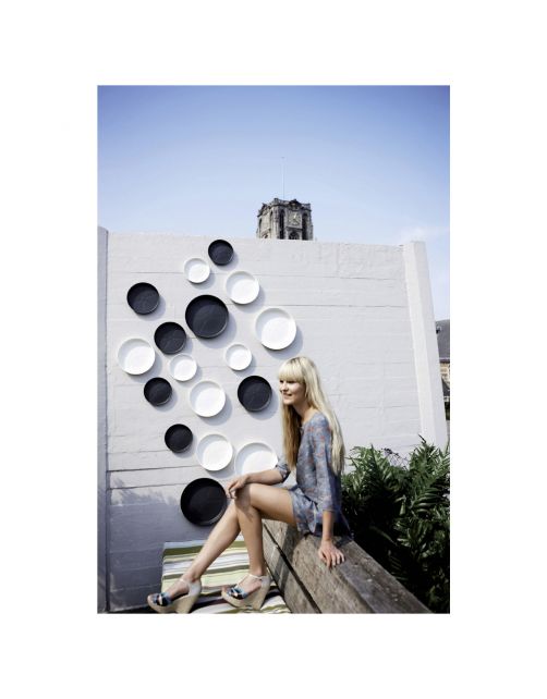 Elho Loft Urban Rond Schotel Grijs - Plantenschotel