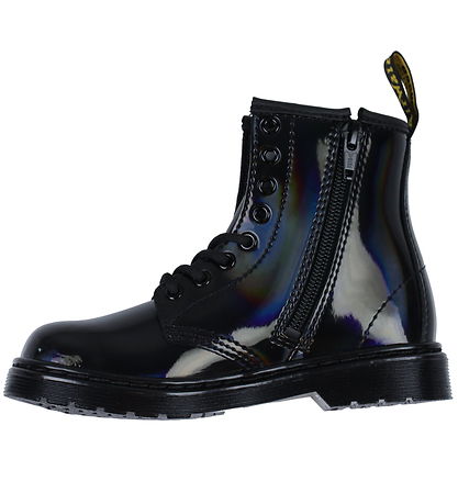 Dr. Martens Stiefel - 1460 J - Rainbow - Schwarz