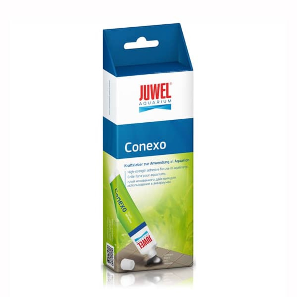 Conexo : colle plastique et verre