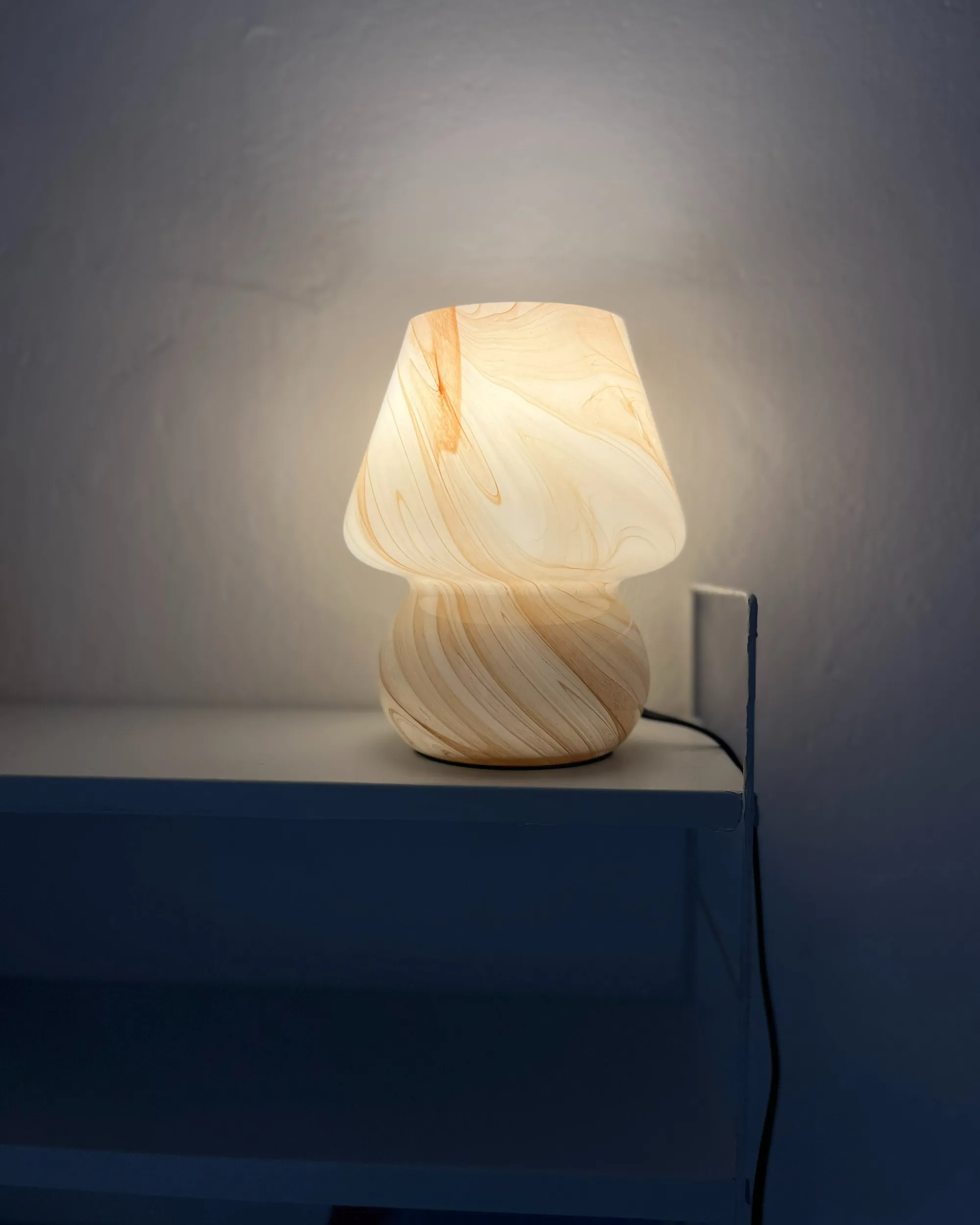 Tafellamp LOBO Glas Wit