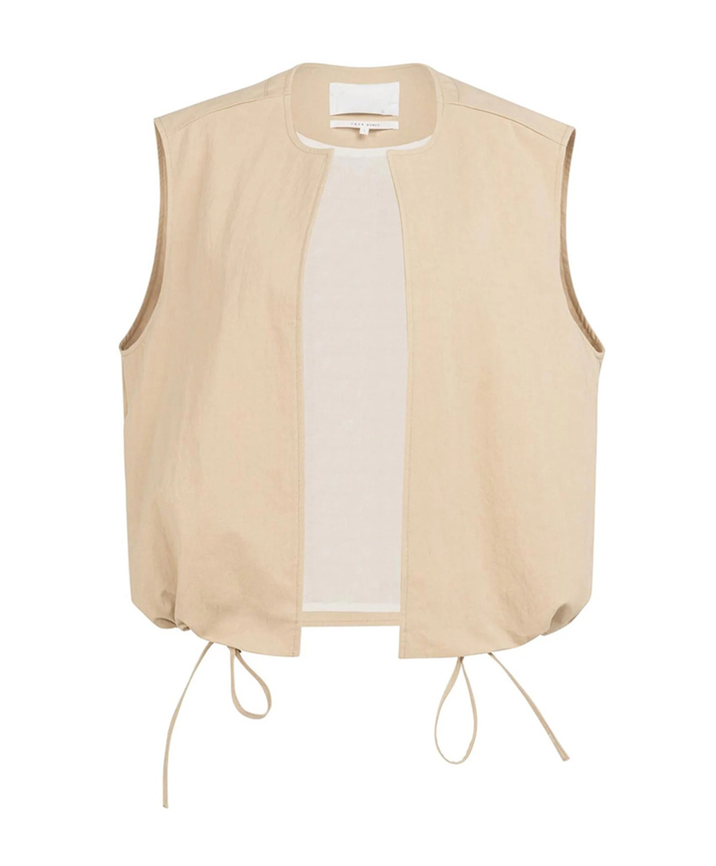 YAYA Dames bodywarmer beige