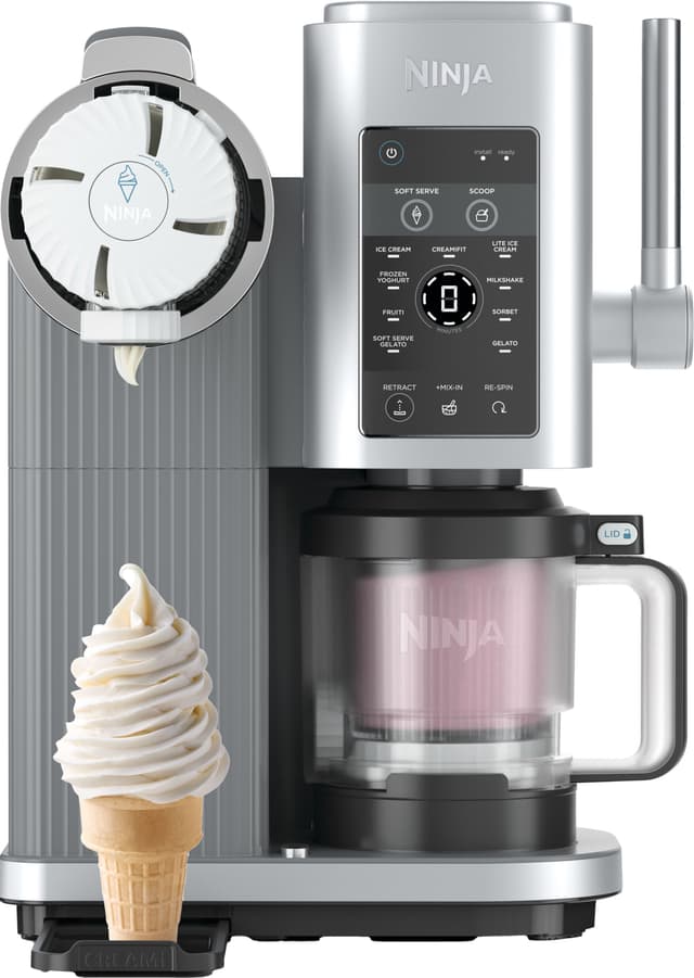 Ninja Swirl fra CREAMi ismaskine NC701EU (platinsølv)