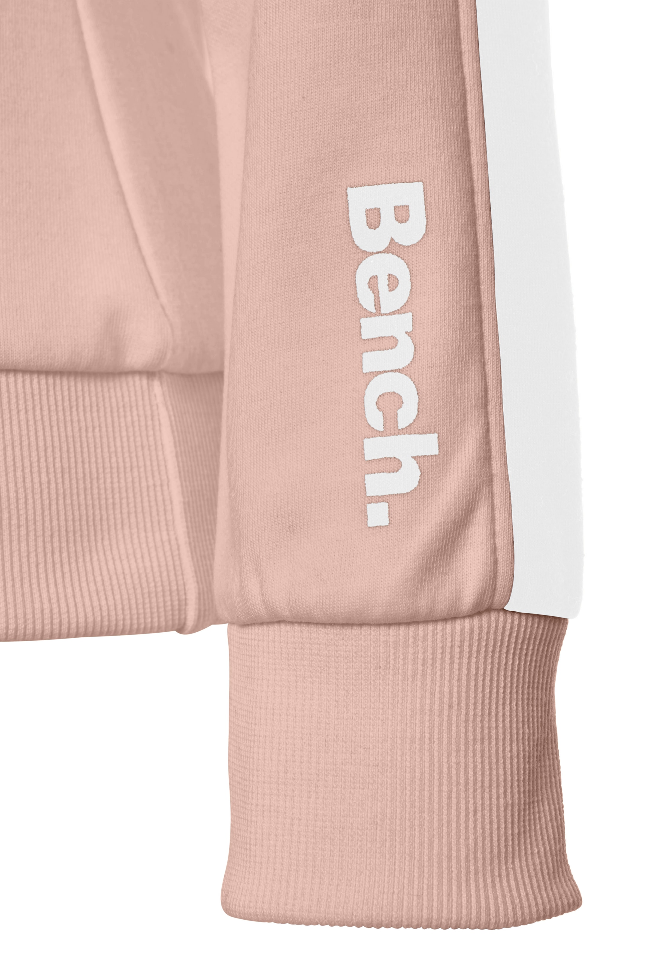Bench. Loungewear Kapuzensweatshirt , mit Seitenstreifen und Kängurutasche, Loungewear
