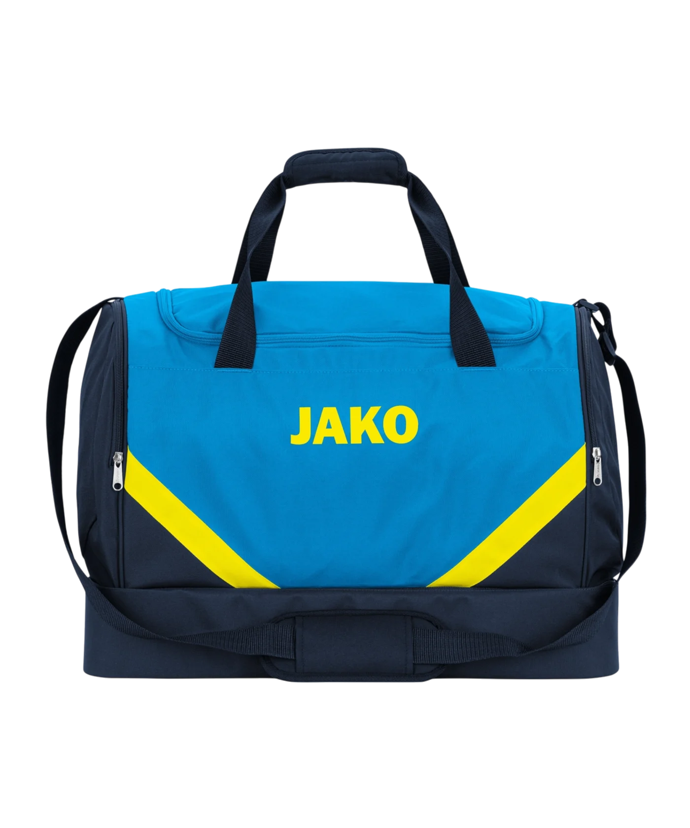 JAKO Iconic Sporttasche Gr.M Blau Gelb F444